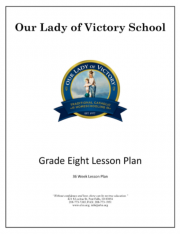 Lesson Plans – Grade 08 (Bundle)